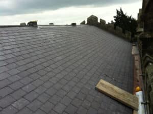 New Slate Roof On House