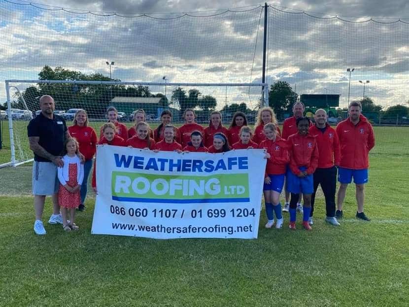 Weathersafe Roofing Ltd is proud to sponsor local youth football. Supporting grassroots sport in our community is an important part of who we are.